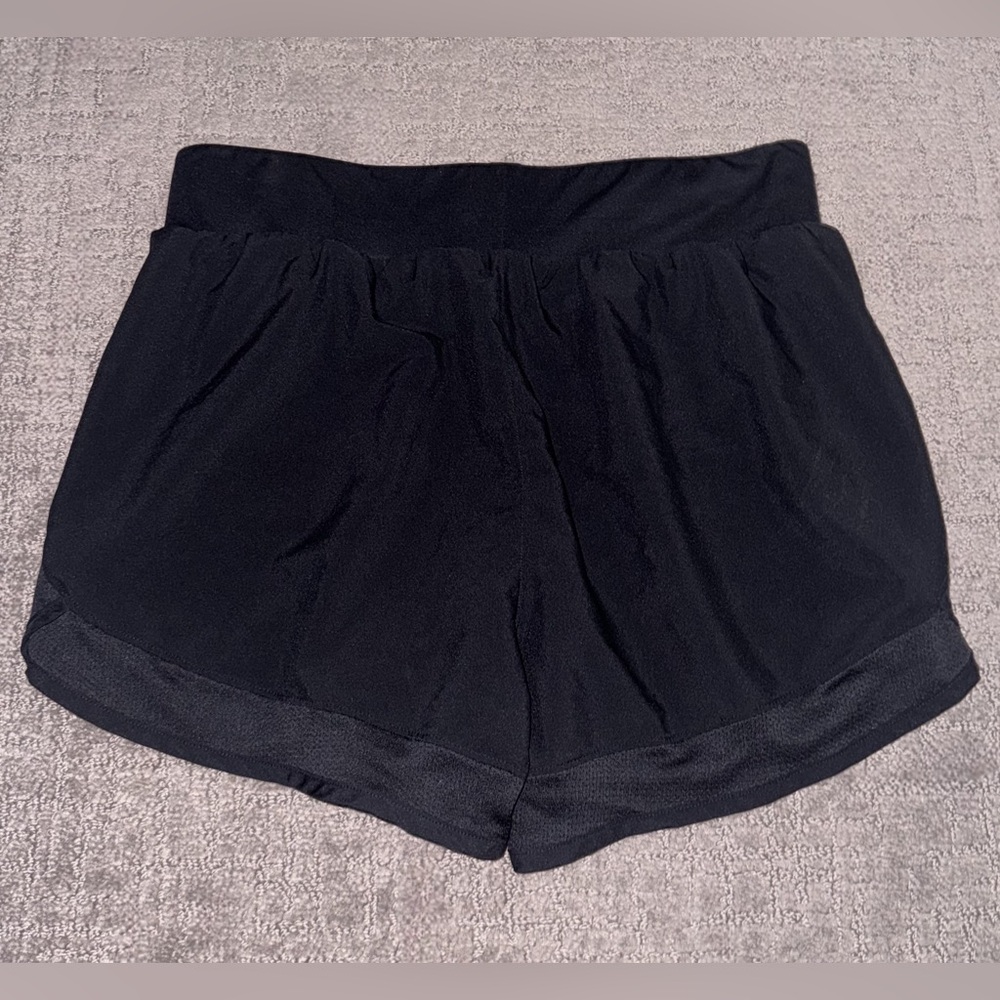 Under Armour Black Woven Loose Unlined Training Shorts w/ Pockets - Small - Picture 2 of 6